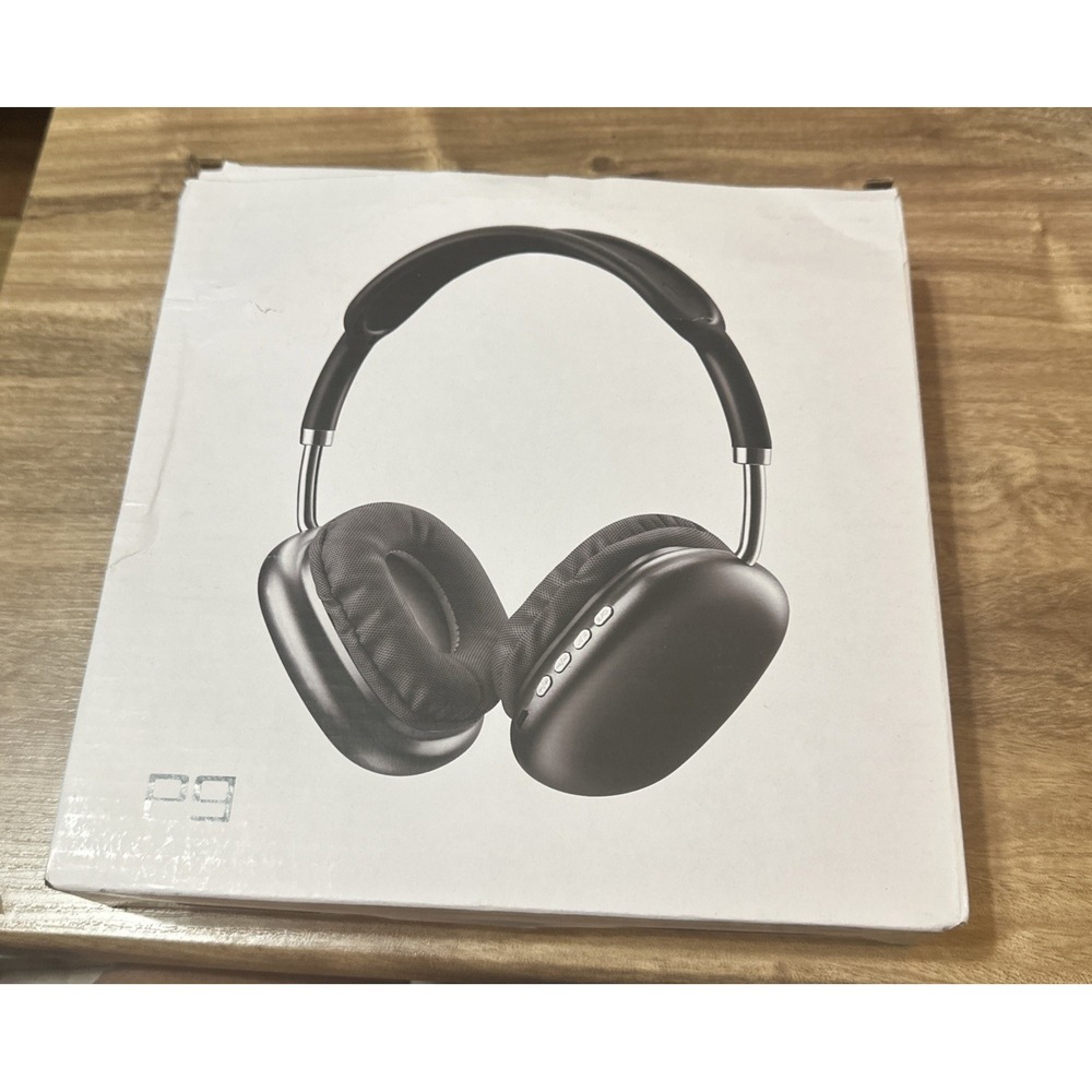 P9 Over-Ear Headphones Hi-Fi Dynamic Coil Speaker 50mm Driver Black